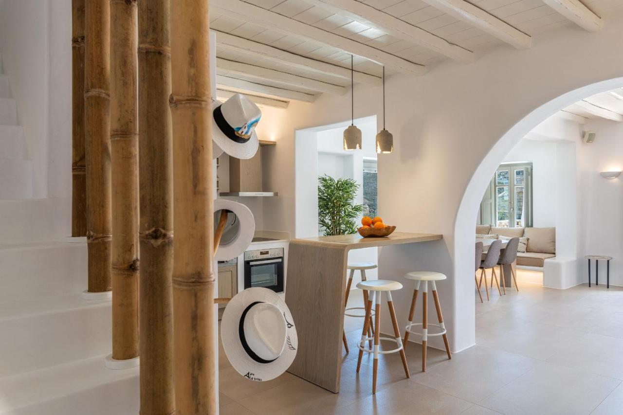 Mykonos Ag Villas In Ftelia Beach מראה חיצוני תמונה
