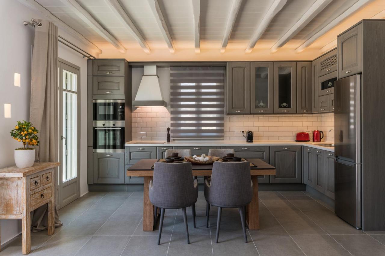 Mykonos Ag Villas In Ftelia Beach מראה חיצוני תמונה