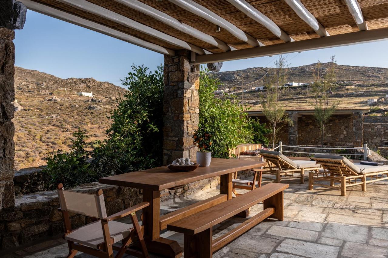 Mykonos Ag Villas In Ftelia Beach מראה חיצוני תמונה