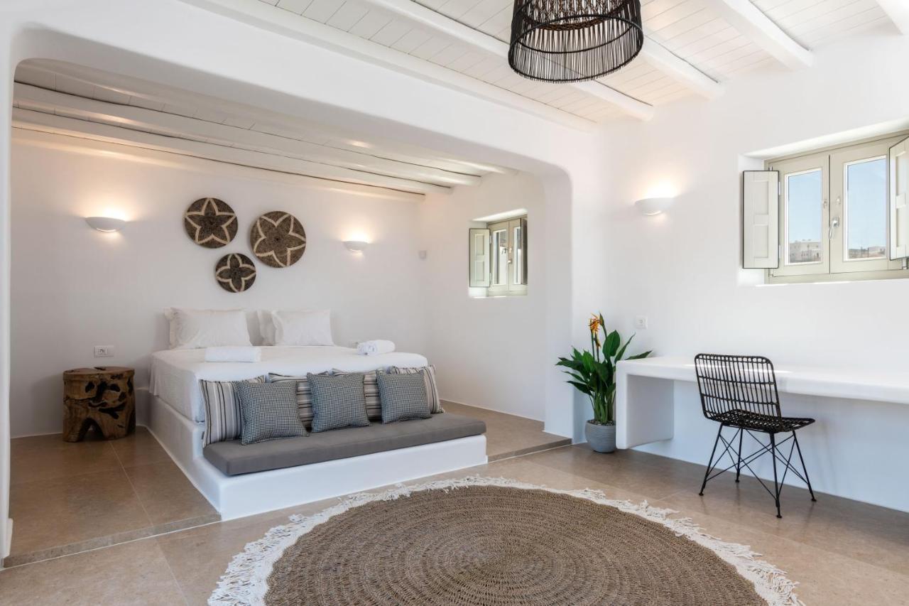 Mykonos Ag Villas In Ftelia Beach מראה חיצוני תמונה