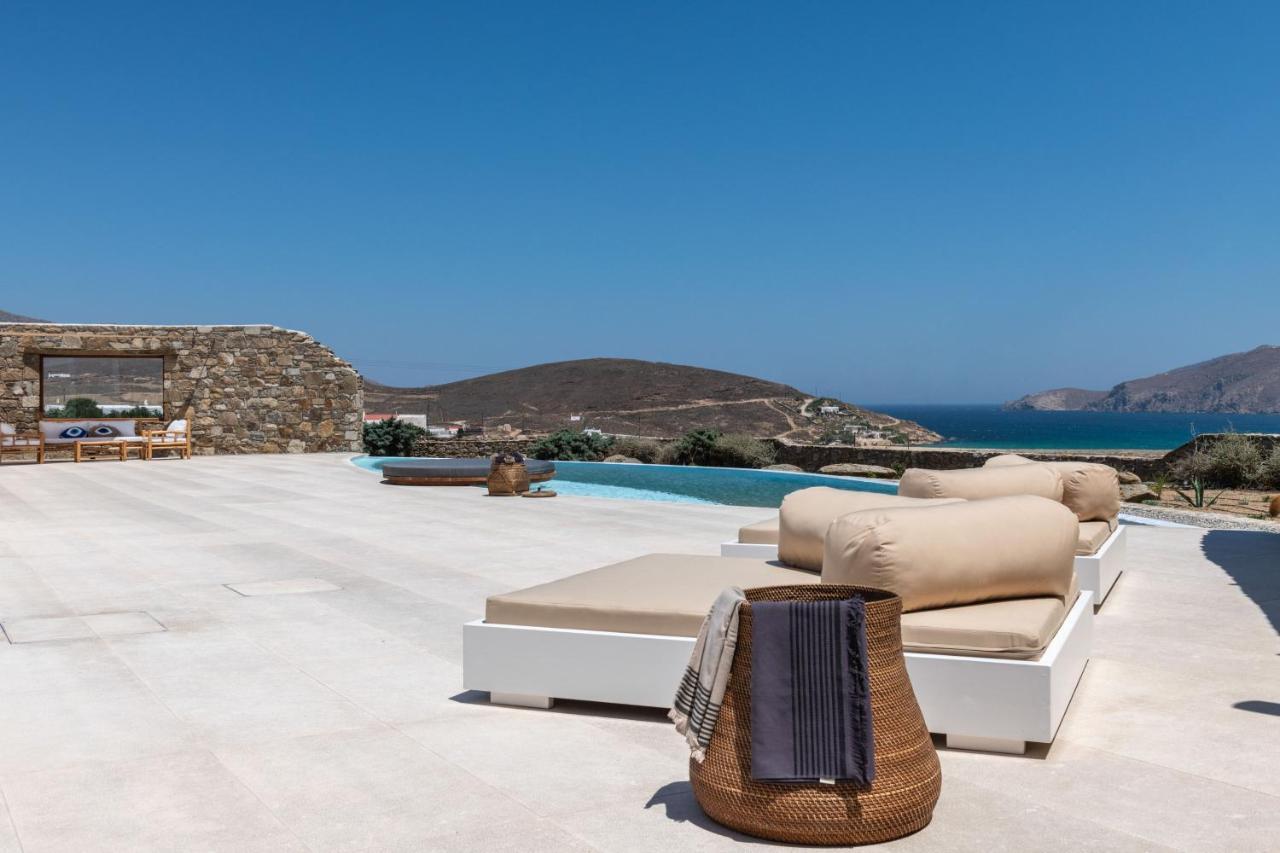 Mykonos Ag Villas In Ftelia Beach מראה חיצוני תמונה