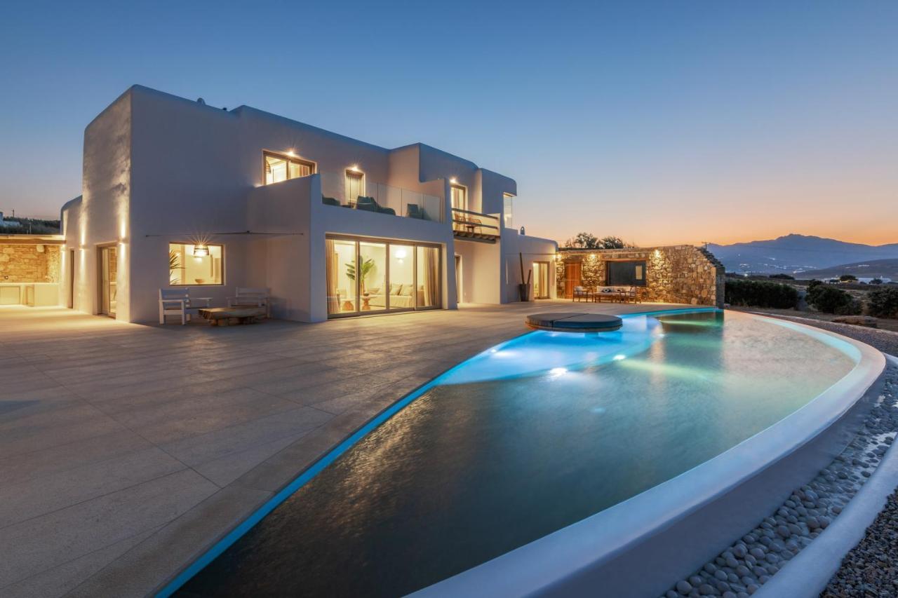 Mykonos Ag Villas In Ftelia Beach מראה חיצוני תמונה