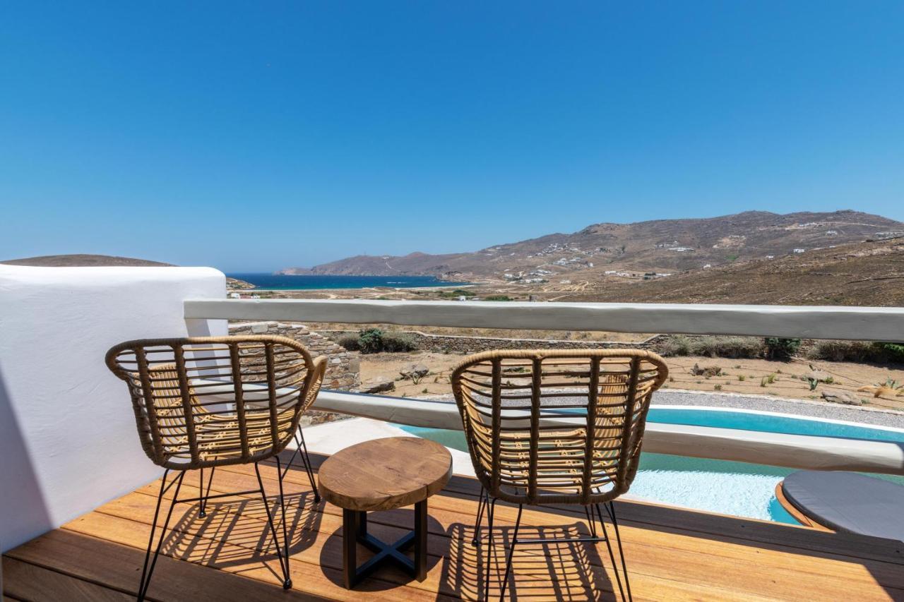 Mykonos Ag Villas In Ftelia Beach מראה חיצוני תמונה