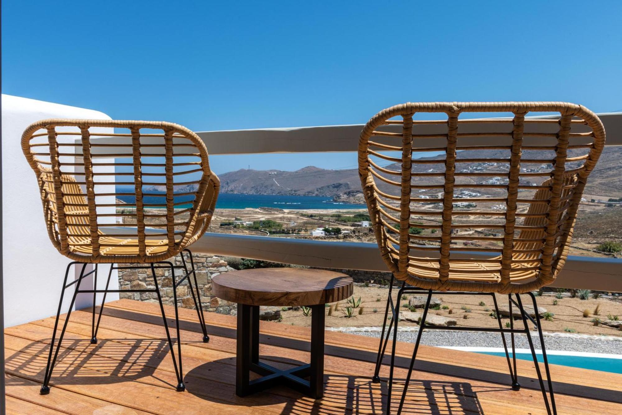 Mykonos Ag Villas In Ftelia Beach מראה חיצוני תמונה