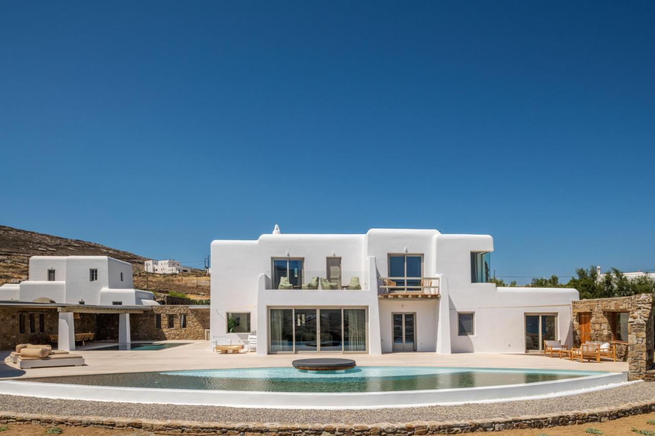 Mykonos Ag Villas In Ftelia Beach מראה חיצוני תמונה
