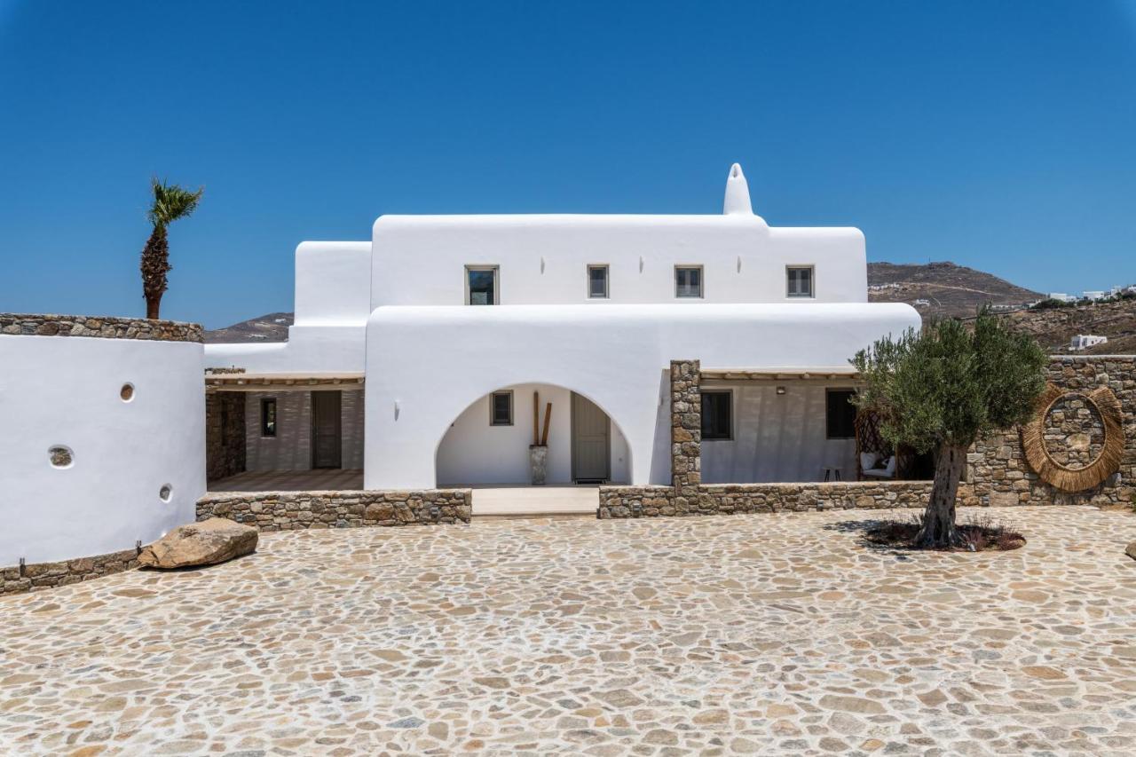 Mykonos Ag Villas In Ftelia Beach מראה חיצוני תמונה
