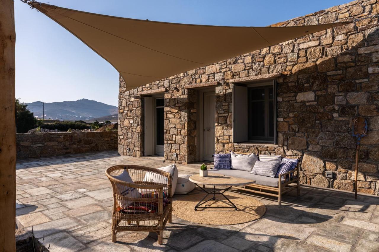 Mykonos Ag Villas In Ftelia Beach מראה חיצוני תמונה