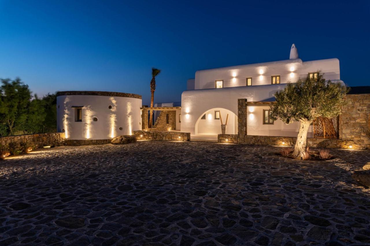 Mykonos Ag Villas In Ftelia Beach מראה חיצוני תמונה