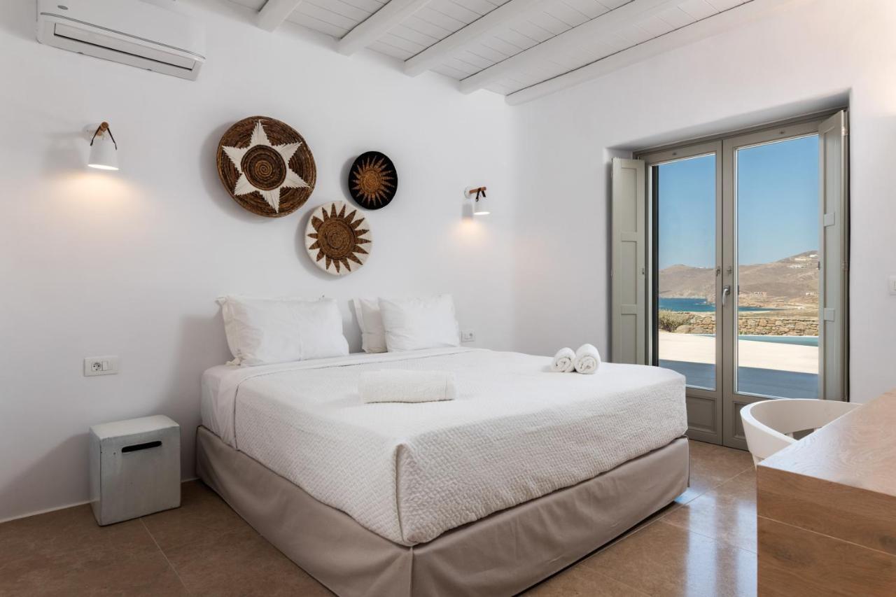 Mykonos Ag Villas In Ftelia Beach מראה חיצוני תמונה